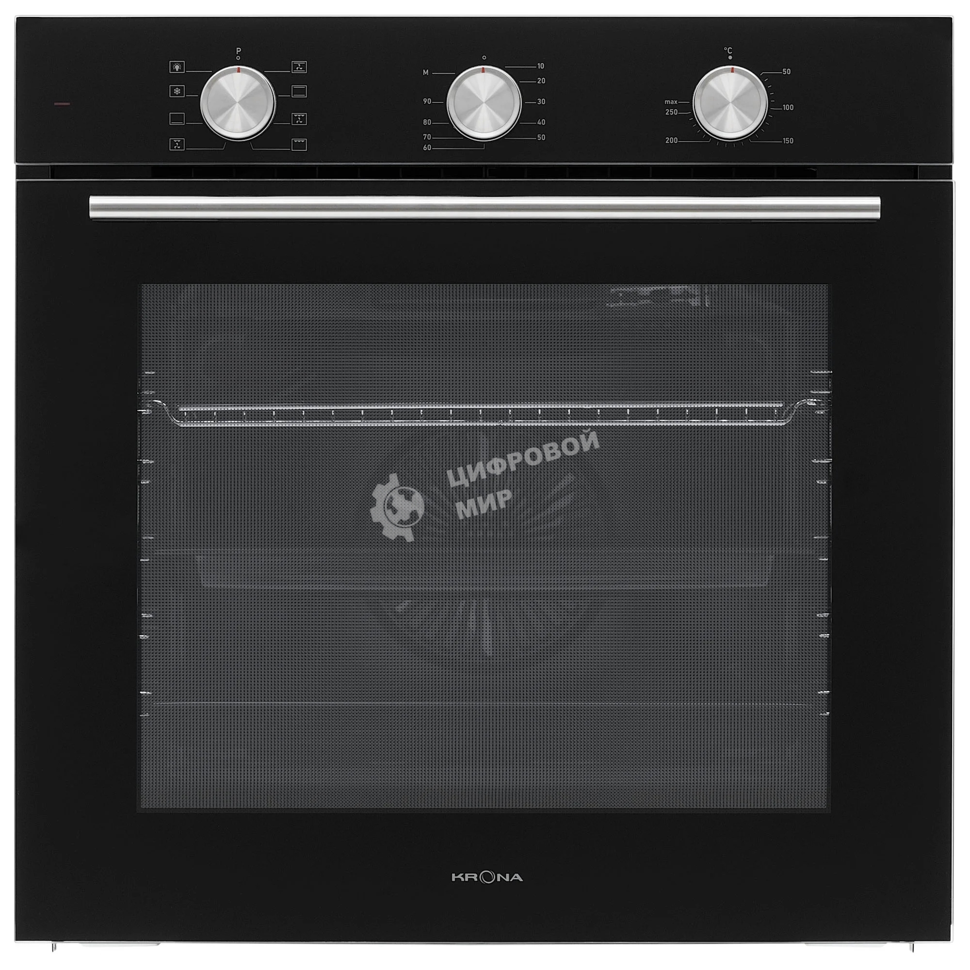 Духовой шкаф электрический Krona BIRNE 60 BL, встраиваемый