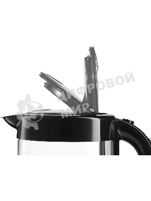 Чайник электрический Bosch TWK70B03 1.7 л, 2400 Вт, черный (корпус: стекло)