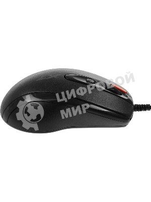 Мышь проводная + коврик A4Tech X-7120 черный, 2000 dpi, USB, кнопки - 7