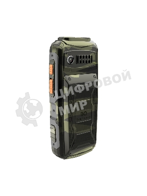 Мобильный телефон BQ 2430L Tank Connect камуфляж/серый