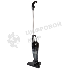 Пылесос вертикальный Endever Skyclean VC 284 серый, питание от сети, 130 Вт, уборка сухая, пылесборник 1.9 л