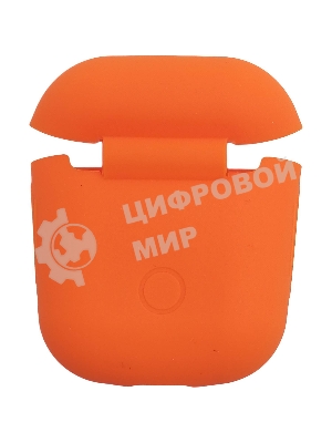 Силиконовый кейс для TWS наушников AirPods, оранжевый (SBECASE-001S-OR)