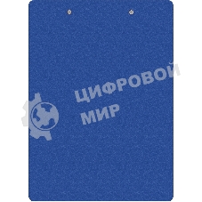 Папка-планшет Silwerhof Eco A4 пластик 1мм синий