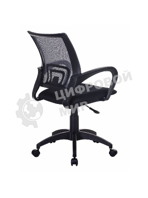 Кресло Бюрократ CH-695NLT темно-серый/черный, сетка/ткань, 120 кг, механизм качания