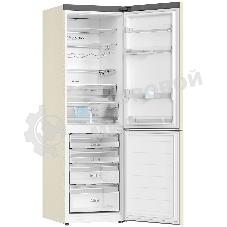 Холодильник Haier C2F636CCFDU1 бежевый двухкамерный 256/108 л морозилка снизу, No Frost