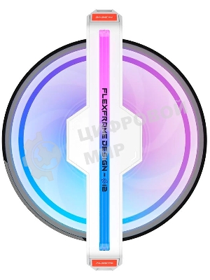 Вентилятор для корпуса ALSEYE Φ12(DM12)-W (Clear Frame)