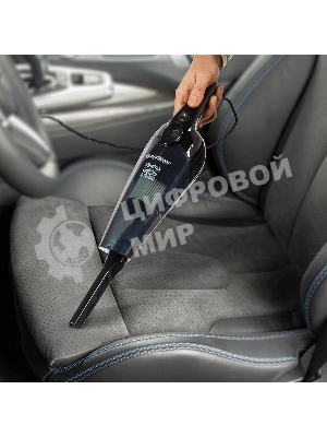 Пылесос вертикальный Endever Skyclean VC 284 серый, питание от сети, 130 Вт, уборка сухая, пылесборник 1.9 л