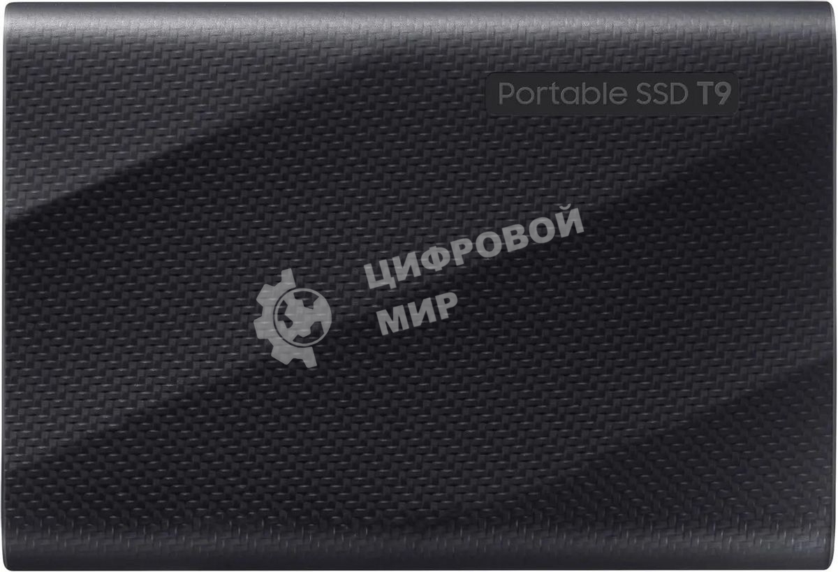 Накопитель SSD 2Tb Samsung T9 MU-PG2T0B/WW, V-NAND, USB 3.2 Gen 2 Type-C [R/W - 2000/2000 Mb/s] черный