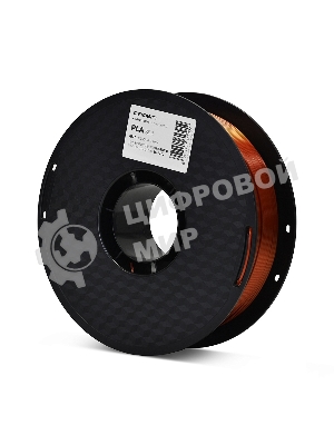 Филамент Crown Micro CM-FILPLAS004R PLA Silk 1.75 1кг медно-красный