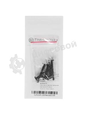 Вентилятор для корпуса Thermaltake TOUGHFAN 12 Turbo черный, 120 мм, 2500 об/мин, 28.1 дБ, 4 pin