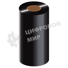 Красящая лента Ribbon 110ммx300m Wax/Resin OUT Black 1