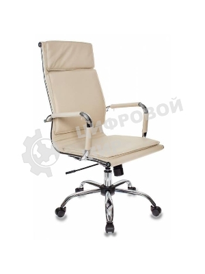 Кресло Бюрократ CH-993/ivory слоновая кость, экокожа
