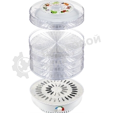 Сушилка для овощей и фруктов Ветерок-2 600 Вт, 5 поддонов, прозрачный, гофрокороб