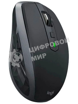 Мышь беспроводная Logitech MX Anywhere 2S графитовый, 4000 dpi, радиоканал, Bluetooth, USB, кнопки - 7