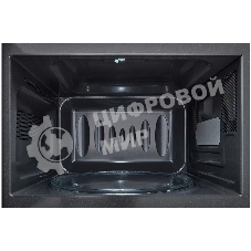 Микроволновая печь LG MH6032GAS черный, 20 л, 700 Вт, переключатели - сенсор