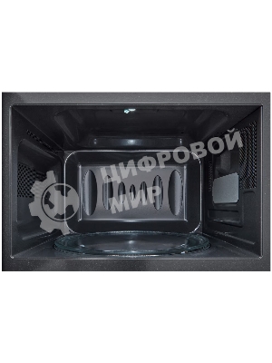 Микроволновая печь LG MH6032GAS черный, 20 л, 700 Вт, переключатели - сенсор