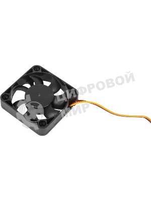 Вентилятор для корпуса 5bites FB5010S-12L3 черный, 50 x 50 мм, 4200 об/мин, 24 дБ, 3 pin
