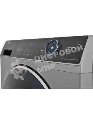 Стиральная машина Haier HWD80-BP14979S серебристый, загрузка фронтальная 8 кг, 5 кг - сушка, 1400 об/мин, класс: B