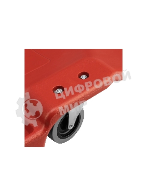 Лежак ремонтный Matrix на 6-ти колесах, 1000 х 475 х 128 мм, пластиковый