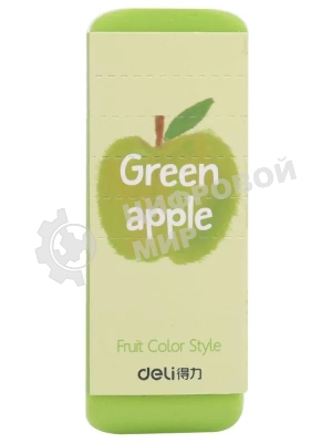 Ластик Deli 71050 108х40х12мм, ассорти, индивидуальная картонная упаковка