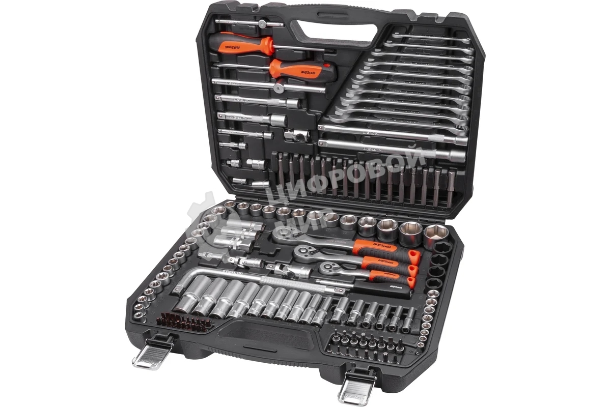 Набор инструментов Av Steel AV-011144 144 предмета (жесткий кейс)