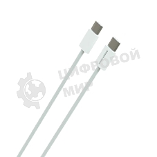Кабель MORE CHOICE (4620202550392) K77a нейлон USB 3.0A PD 100W для Type-C Type-C 2м белый
