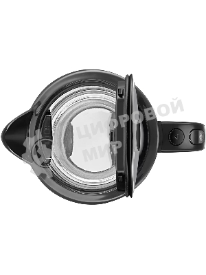 Чайник электрический Bosch TWK70B03 1.7 л, 2400 Вт, черный (корпус: стекло)