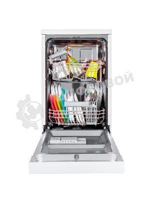 Посудомоечная машина Maunfeld MWF08S, белый, 44.8 см, 9 компл., 49 дБ, класс A+