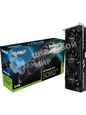 Видеокарта Palit PA-RTX 5060Ti INFINITY 3 OC 8Gb