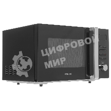 Микроволновая печь Hyundai HYM-M2062 черный, 23 л, 800 Вт, переключатели - кнопки, поворотный механизм