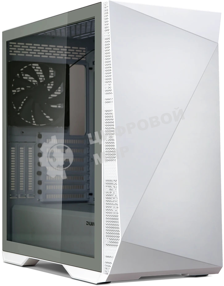 Компьютерный корпус Zalman Z9 Iceberg белый без БП ATX 3x120мм 2x140мм 4xUSB 2.0 audio bott PSU