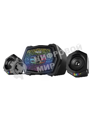 Акустическая система 2.1 Smartbuy W70, Bluetooth, 11Вт, RGb-подсветка, черный (арт. SBA-5150)