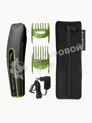 Машинка для стрижки Rowenta TN1409F0 черный/зеленый