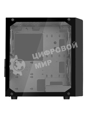 Компьютерный корпус Silverstone SST-PS15B-PRO Precision Mini Tower Micro ATX Computer Case, tempered glass, 2x 120мм ARGb, 1x ARGb Controller, black