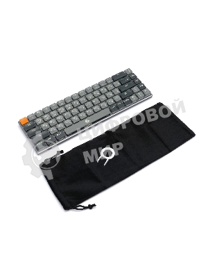 Клавиатура беспроводная Gembird KBW-7 Bluetooth, USB серая