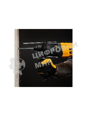 Перфоратор электрический Denzel RHH-600-22, SDS-plus, 600 Вт, 2,5 Дж, 2 реж.