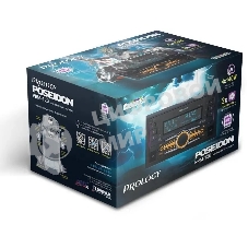 Автомагнитола Prology PRM-120, 2 DIN, Bluetooth, USB Type-A, AUX, пульт ДУ