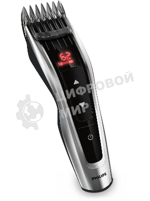 Машинка для стрижки Philips HC9420/15 серебристый/черный (насадок в компл:3шт)