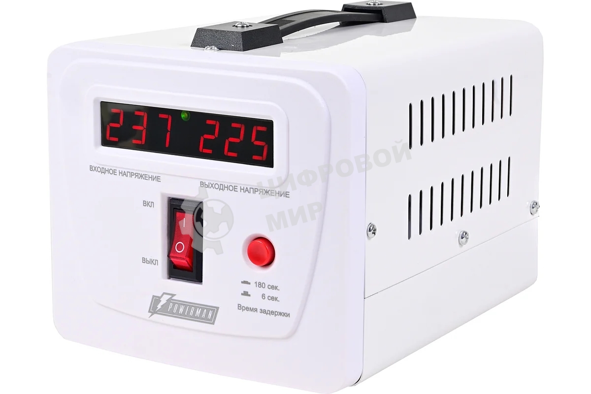 Стабилизатор напряжения PowerMan AVS 1000 E 