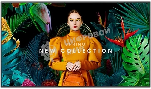 Панель Samsung QM50C черный VA LED, 55