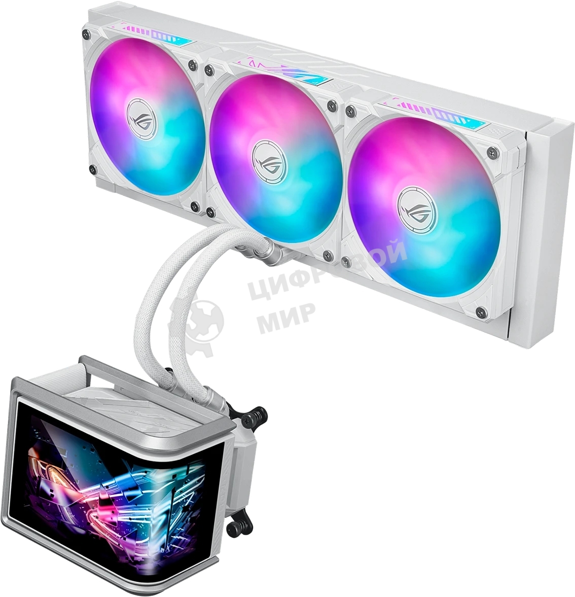 Система жидкостного охлаждения ASUS ROG RYUO IV SLC 360 ARGB WHT