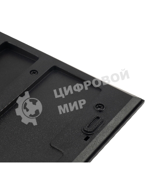 Комплект клавиатура+мышь Oklick 630M проводной, USB, 1600 DPI, чёрный