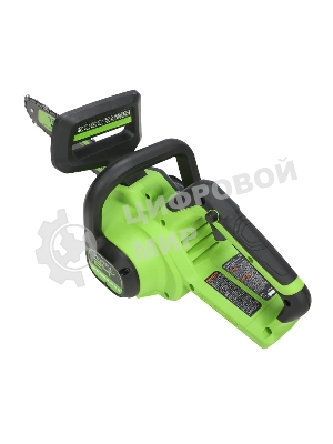 Цепная пила аккумуляторная GreenWorks GD24CS30K2, 24V, 30см, бесщеточная, c АКБ 2 А·ч и ЗУ (2007007UA)
