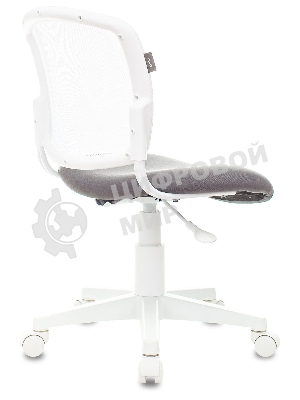 Кресло Бюрократ CH-W296NX белый, сетка, 120 кг