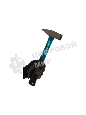 Молоток слесарный Gross 10279 1000 г, квадратный боек, фиберглассовая обрезиненная рукоятка