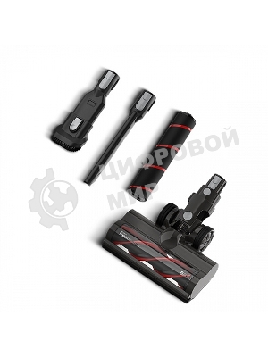 Пылесос вертикальный BQ VCA0104H серый, питание от аккумулятора, 130 Вт, уборка сухая, пылесборник 0.5 л, работа от АКБ max 45 мин.