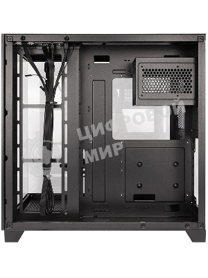 Компьютерный корпус 1STPLAYER MEGAVIEW MV8-TP черный ATX MV8-TP-BK