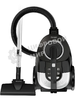 Пылесос Rondell RDE-2060 черный/серый, 500/2400 Вт, уборка сухой, пылесборник контейнер 2.5 л
