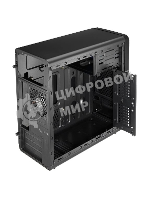 Компьютерный корпус Aerocool/Formula Qs-182 черный без БП mATX 2x120мм 2xUSB 2.0 1xUSB 3.0 audio