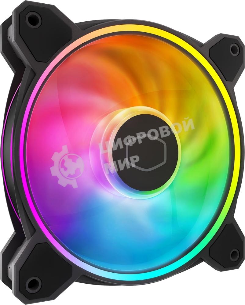 Вентилятор для корпуса 1 Ватт MasterFan MF120 Halo2